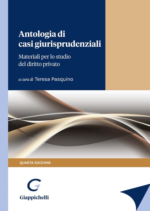 Antologia di casi giurisprudenziali book