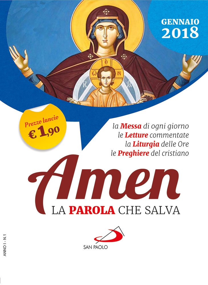 Amen. La parola che salva. Gennaio 2018 (2018) Reference Books