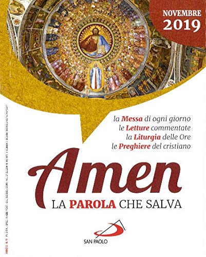 Amen. La parola che salva. Novembre 2019 (2019) Reference Books