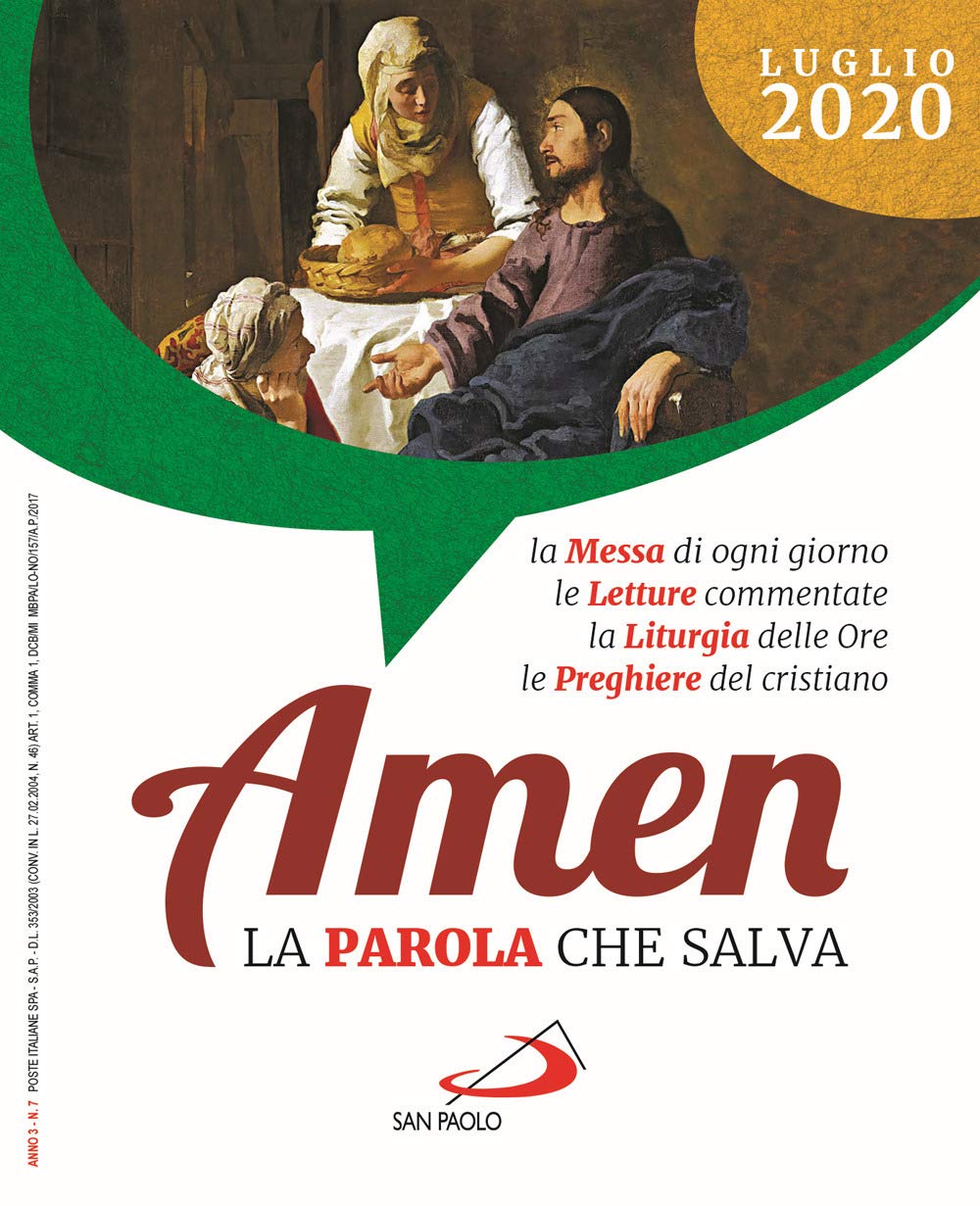 Amen. La parola che salva. Luglio (2020) (Vol. 7) book