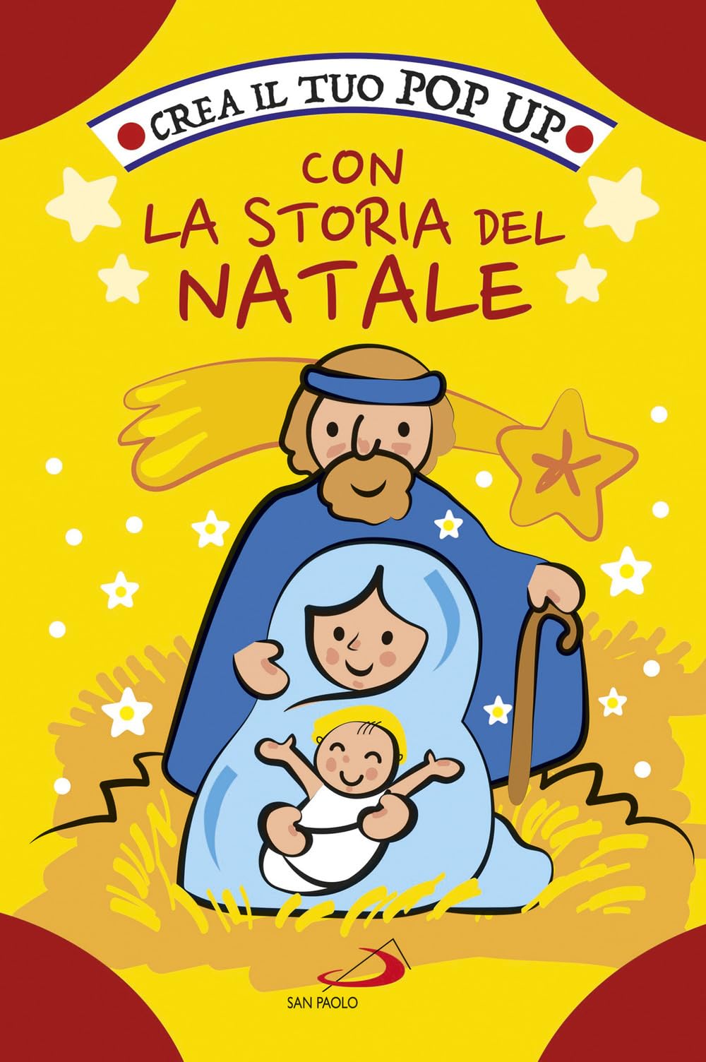 Crea il tuo pop up con la storia del Natale. Ediz. a colori book