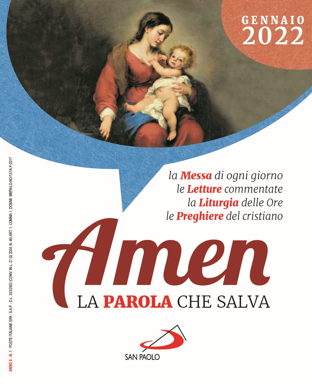 Amen. La parola che salva. Gennaio (2022) (Vol. 1) Reference Books