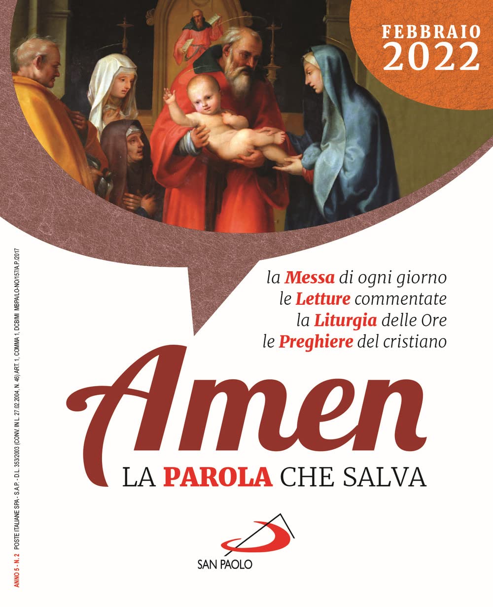 Amen. La parola che salva. Febbraio (2022) (Vol. 2) Reference Books