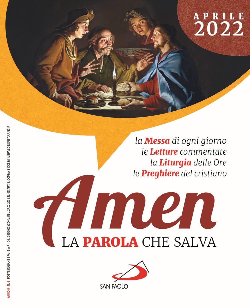 Amen. La parola che salva. Aprile (2022) (Vol. 4) book