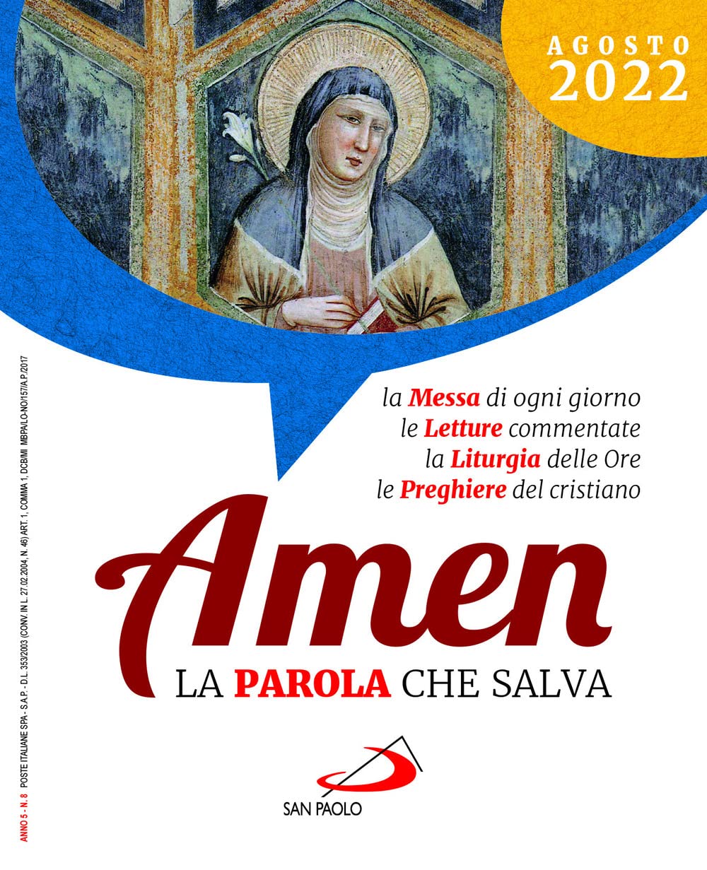 Amen. La parola che salva. Agosto (2022) (Vol. 8) book