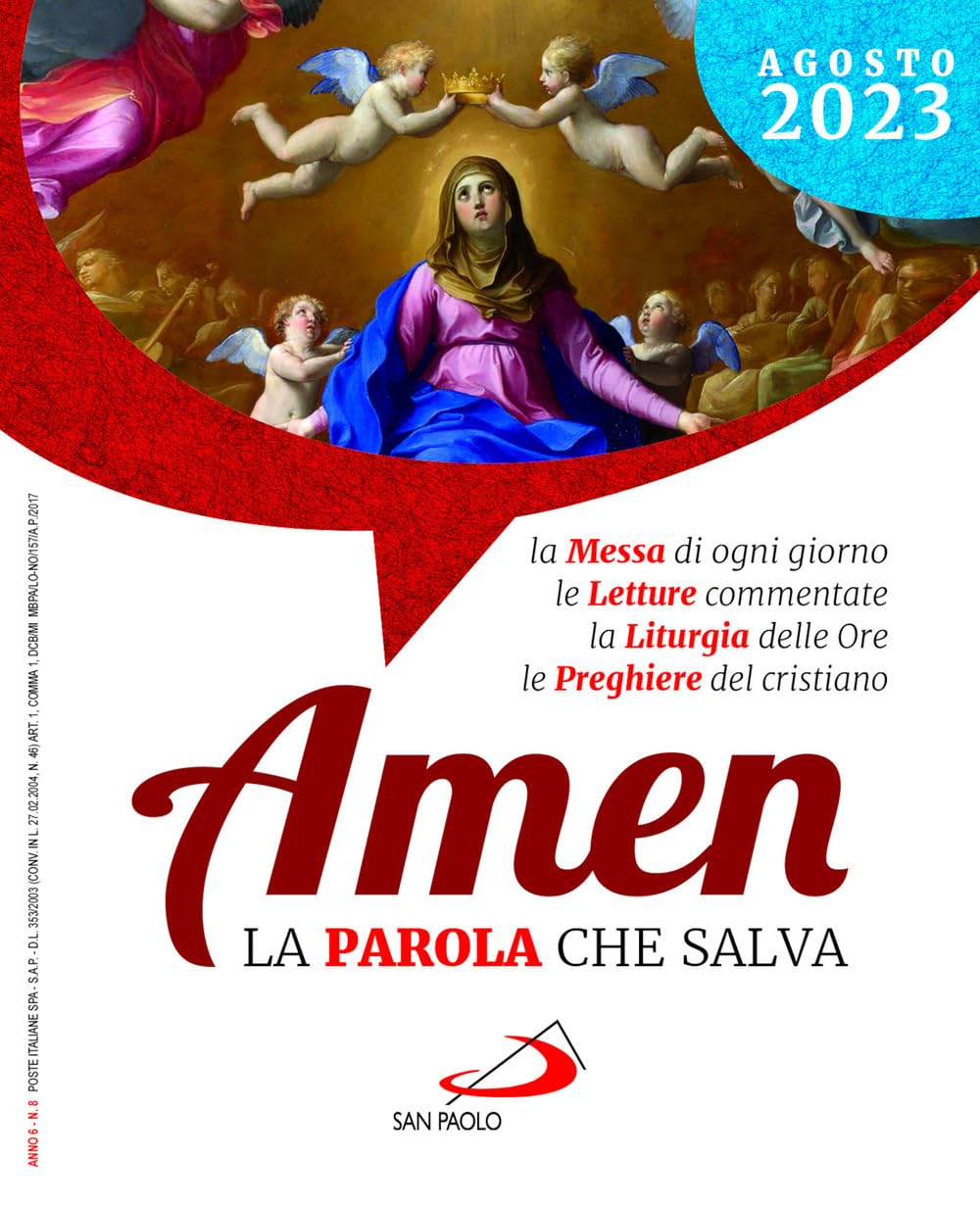 Amen. La parola che salva. Agosto (2023) (Vol. 8) book