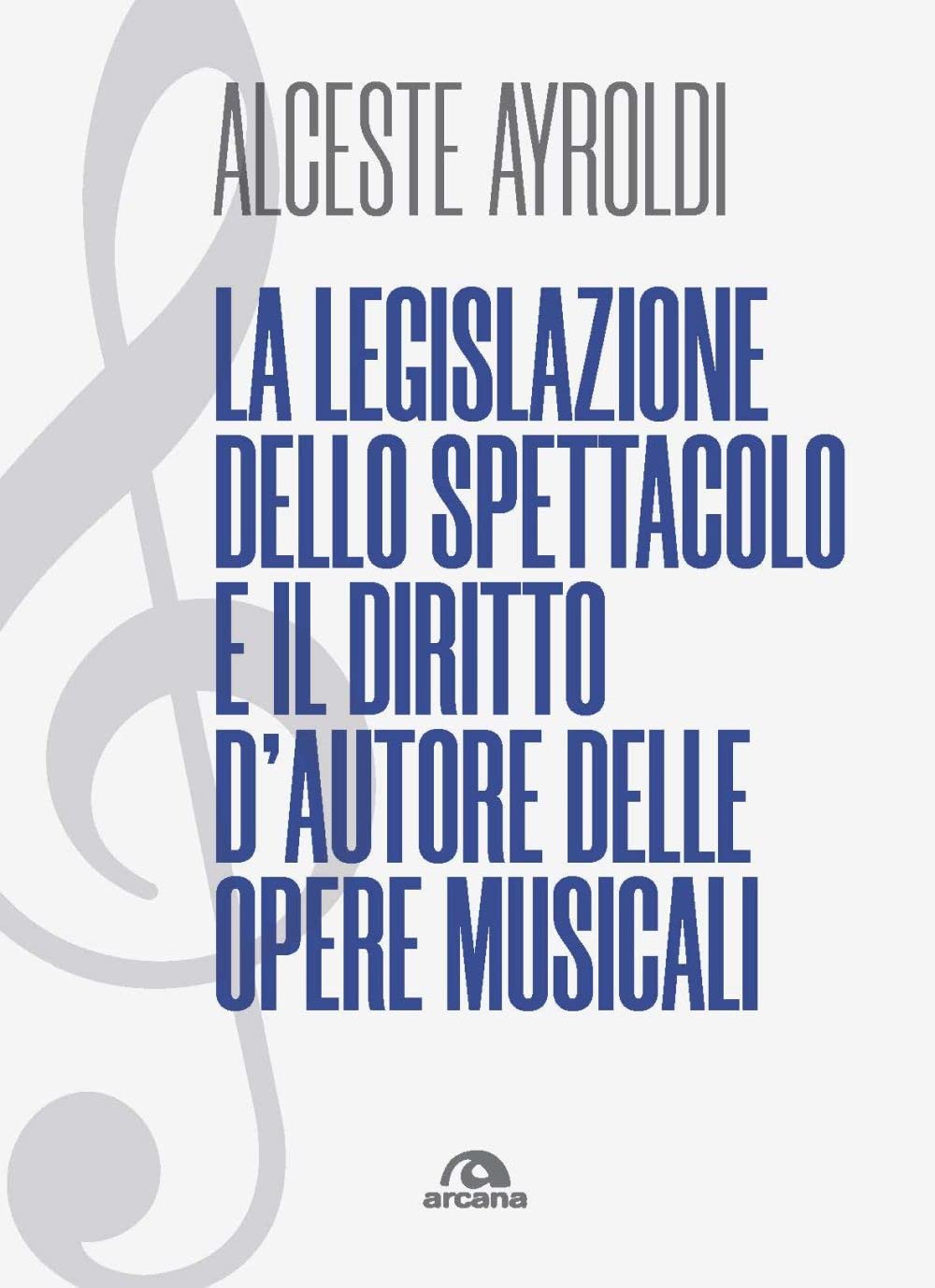 La legislazione dello spettacolo e il diritto d'autore delle opere musicali. Law