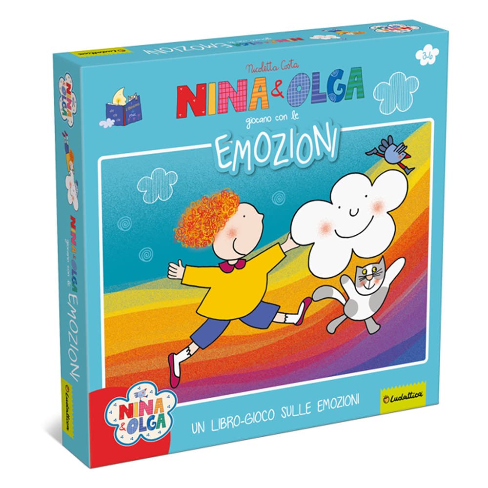 Nina e Olga giocano con le emozioni. Ediz. a colori book