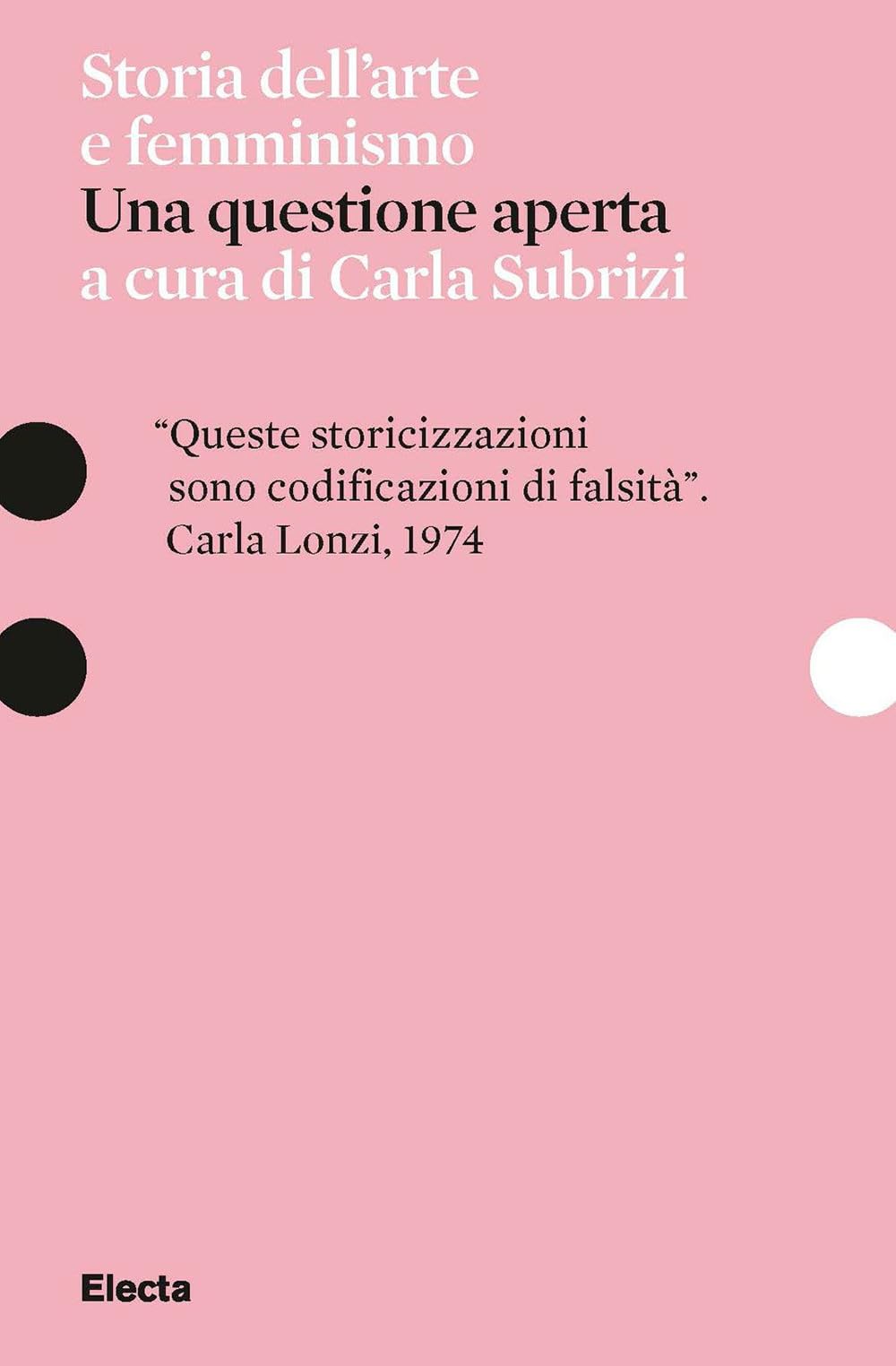 Storia dell'arte e femminismo. Una questione aperta book