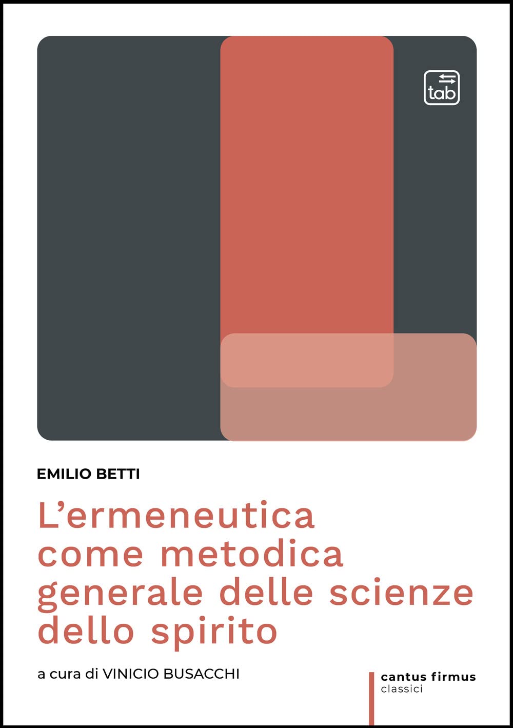 L'ermeneutica come metodica generale delle scienze dello spirito book
