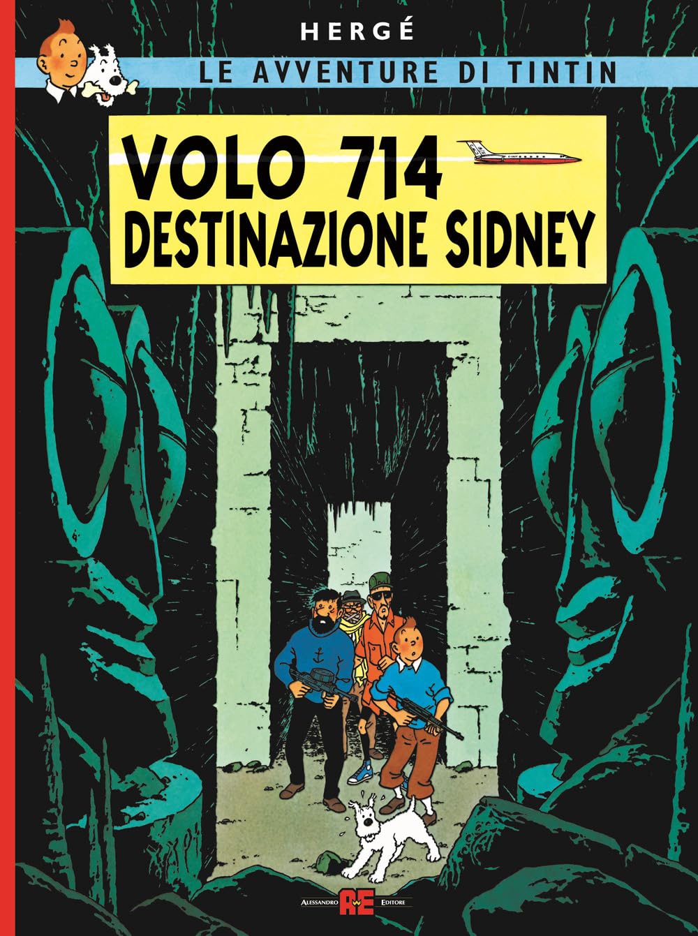 Le avventure di Tintin. Volo 714 destinazione Sidney (Alessandro Editore) Manga