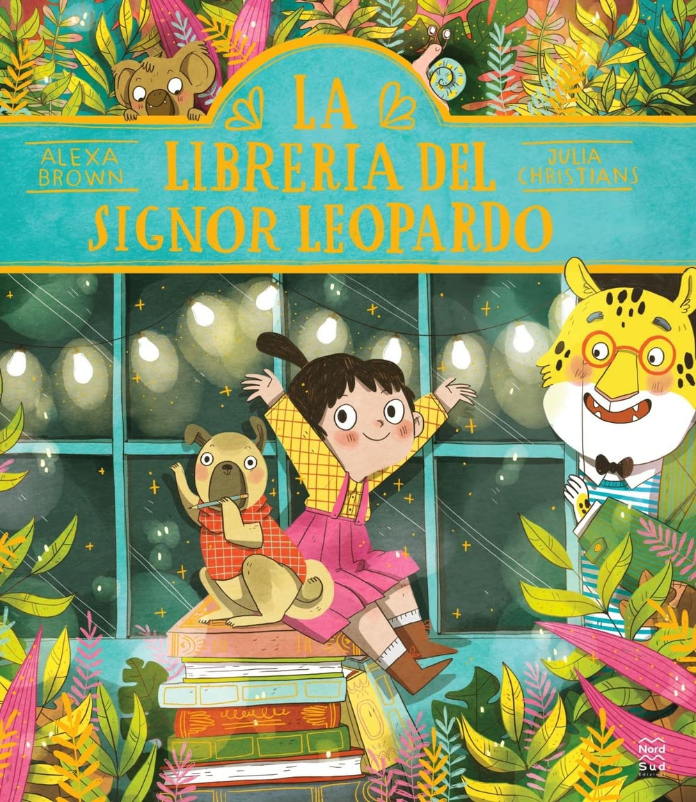 La libreria del signor leopardo. Ediz. a colori book