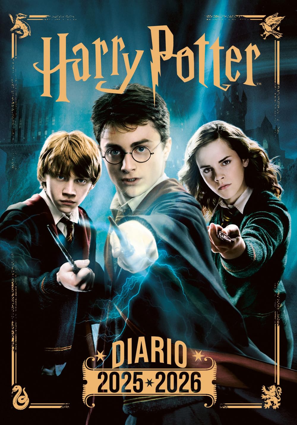 Diario di Harry Potter 2025-2026. Agenda scolastica giornaliera. Ediz. ufficiale (J.K. Rowling's wizarding world) Tiptoi & Games