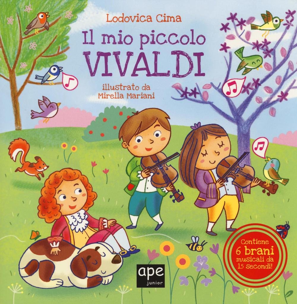 Il mio piccolo Vivaldi. Libro musicale. Ediz. illustrata book