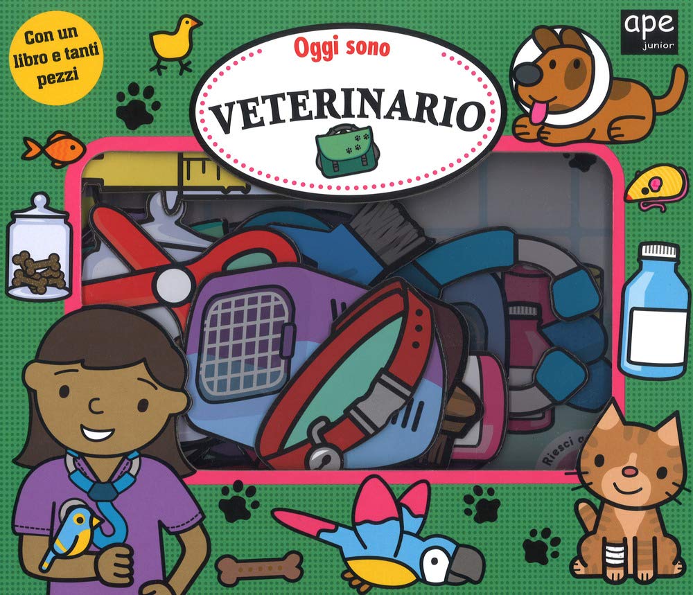 Oggi sono veterinario. Ediz. a colori. Con gadget book