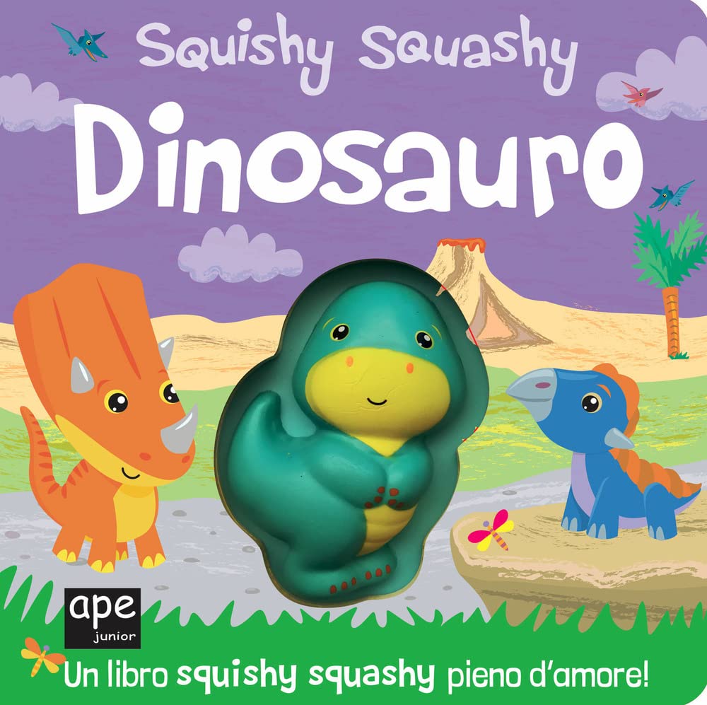 Dinosauro. Squishy squashy. Ediz. a colori book