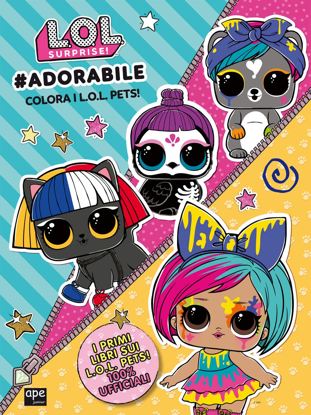 L.O.L. Surprise adorabile!. Colora i L.O.L. Pets. Ediz. a colori Tiptoi & Games