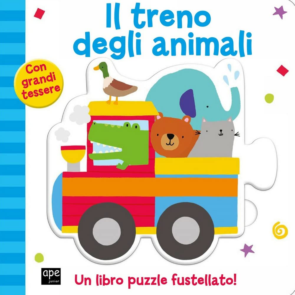 Il treno degli animali. Ediz. a colori book