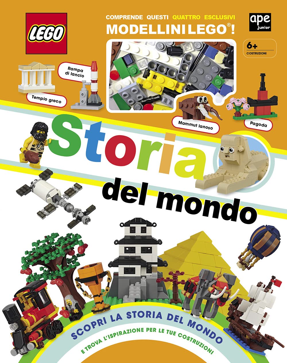 Storia del mondo. Lego. Ediz. illustrata. Con mattoncini Lego book