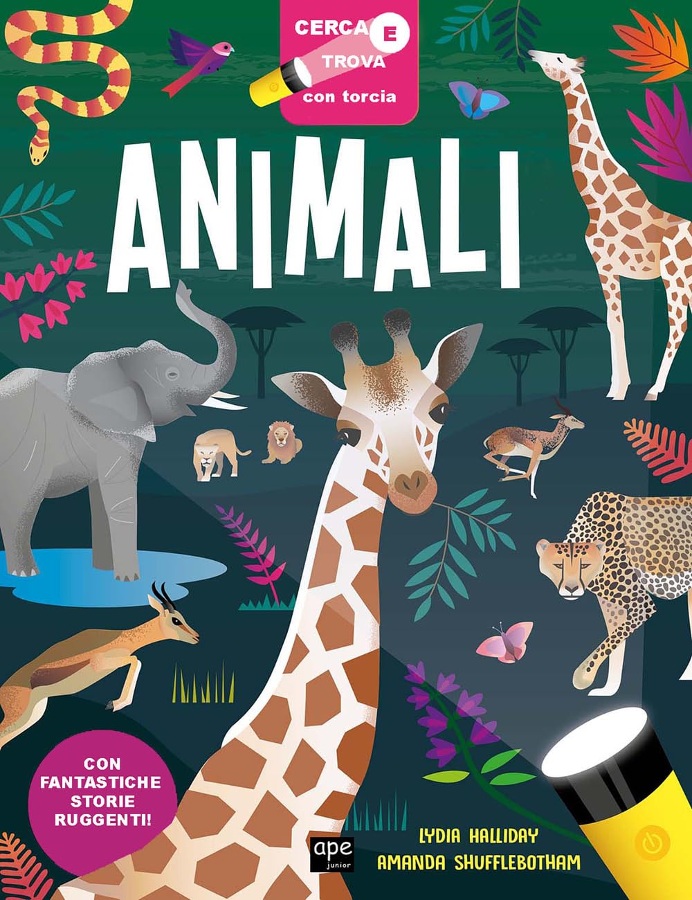 Animali. Cerca e trova con torcia Tiptoi & Games