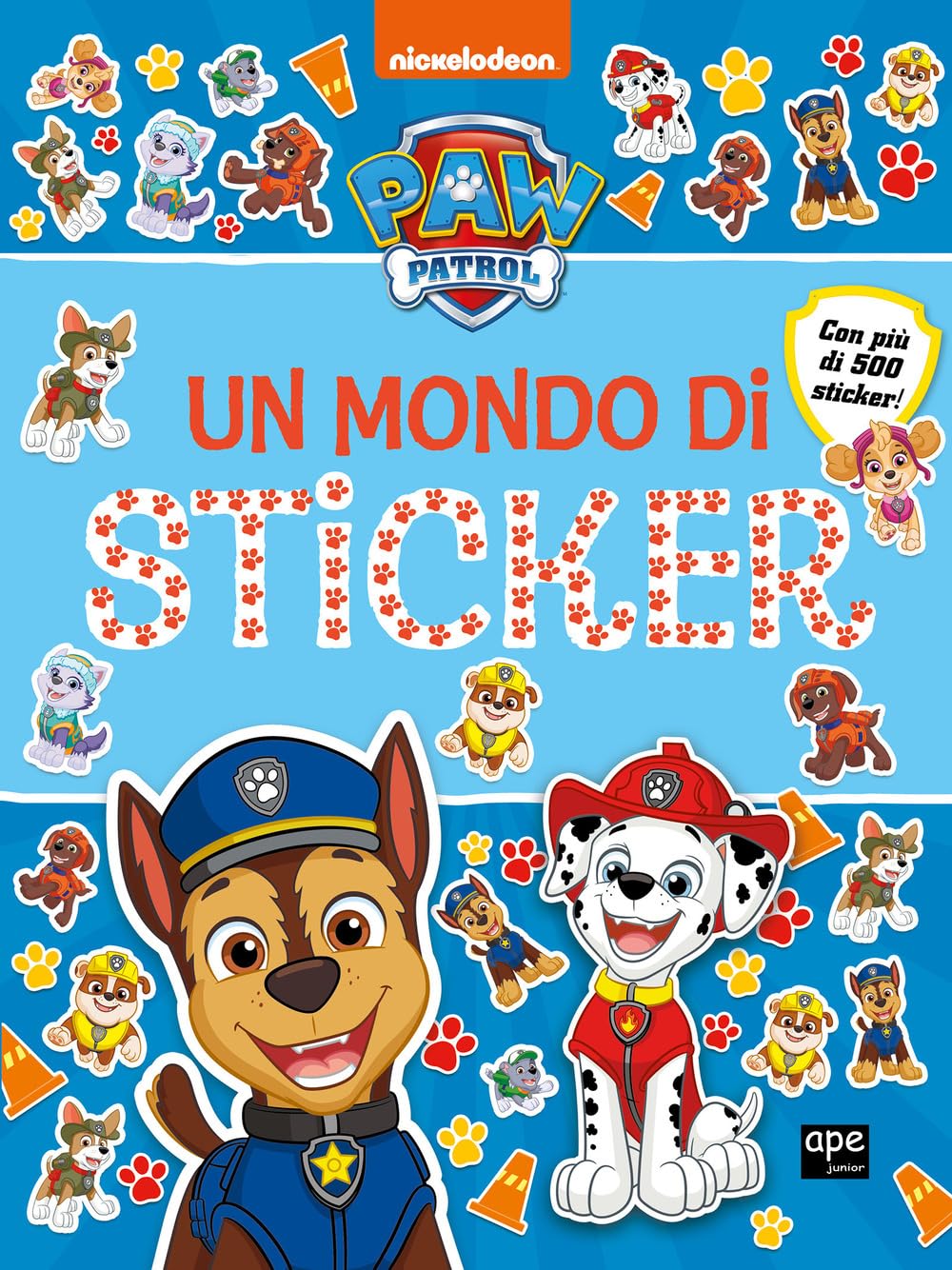 Un mondo di sticker. Paw Patrol. Ediz. a colori book