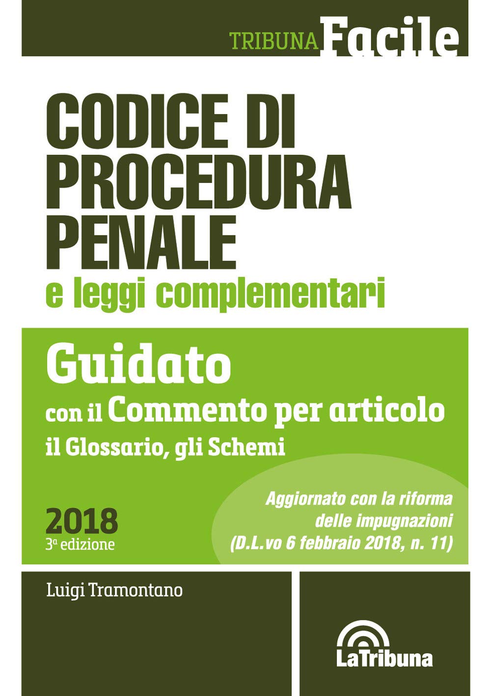 Codice di procedura penale e leggi complementari. Guidato con il commento per articolo, il glossario, gli schemi. Nuova ediz. book