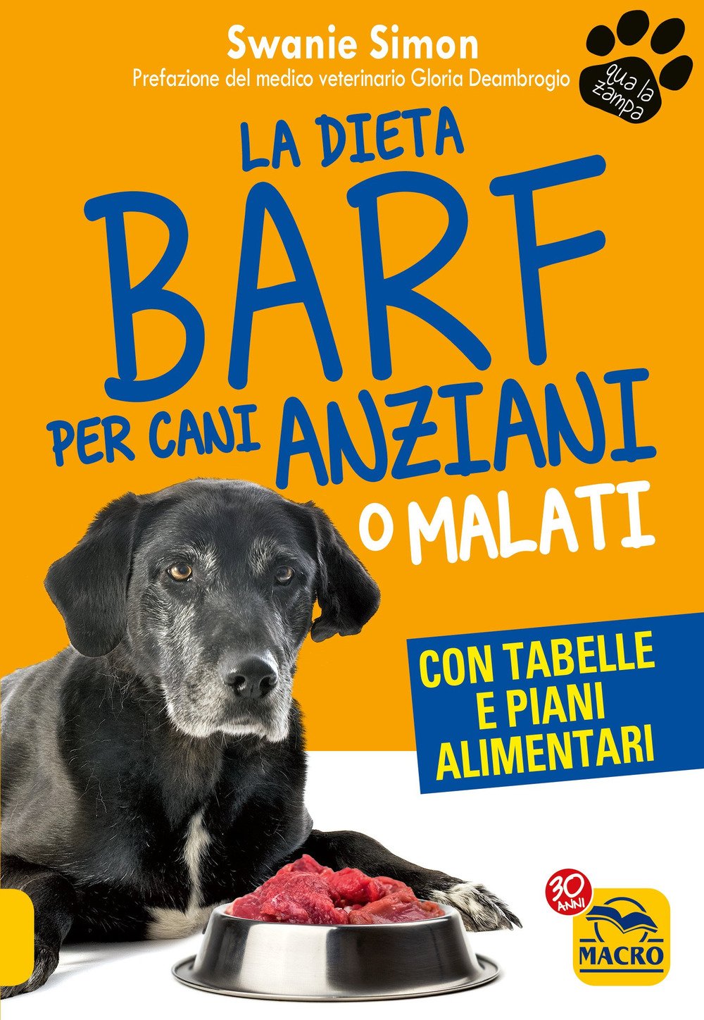 La dieta Barf per cani anziani o malati book