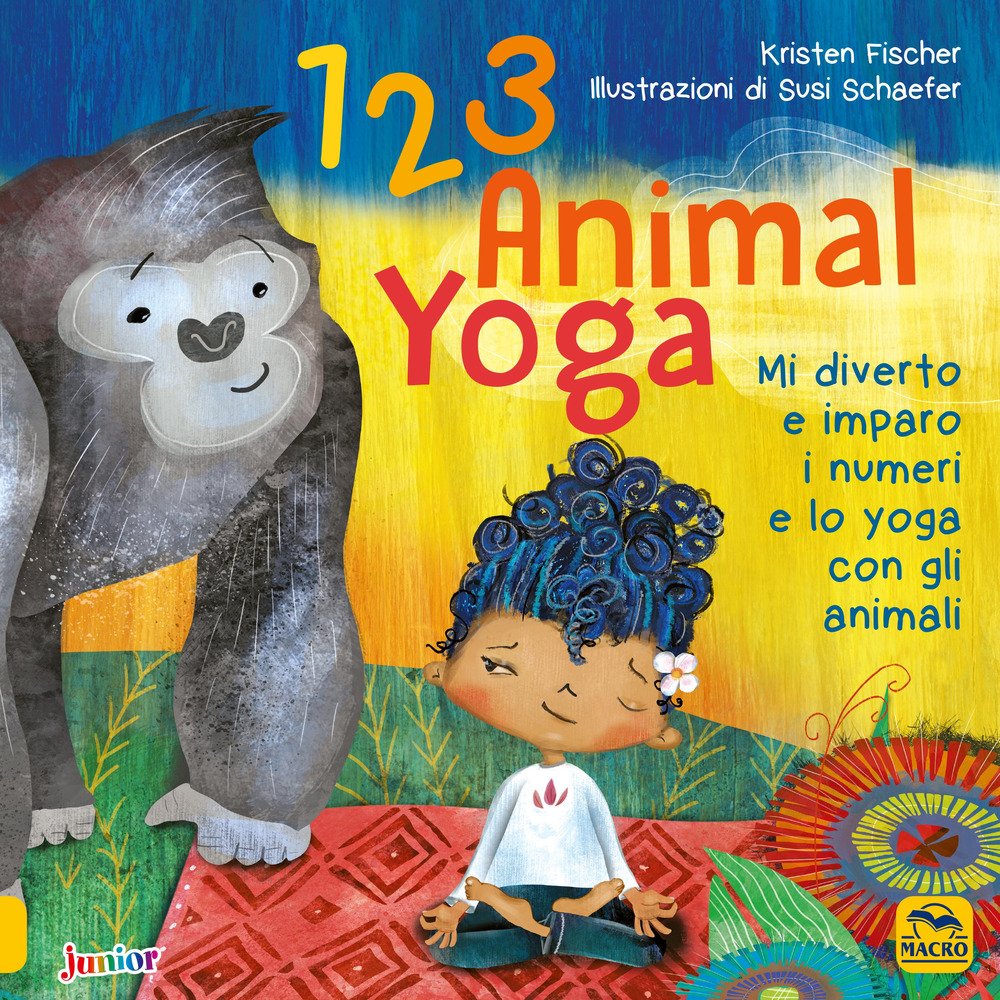 123 animal yoga. Mi diverto e imparo i numeri e lo yoga con gli animali Lifestyle