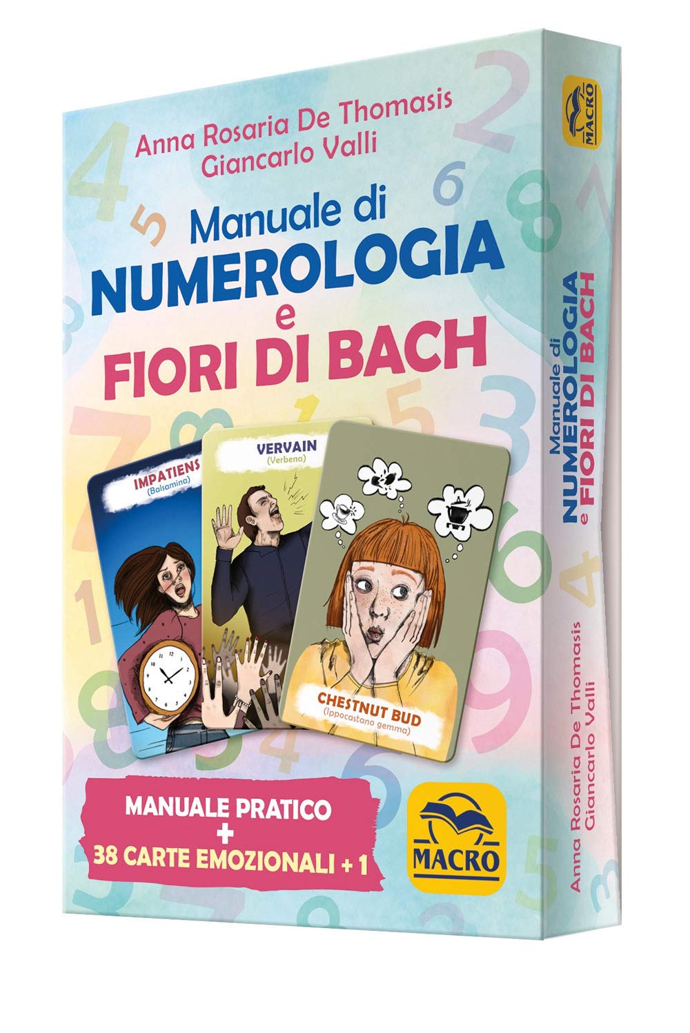 Manuale di numerologia e Fiori di Bach. Con Carte book