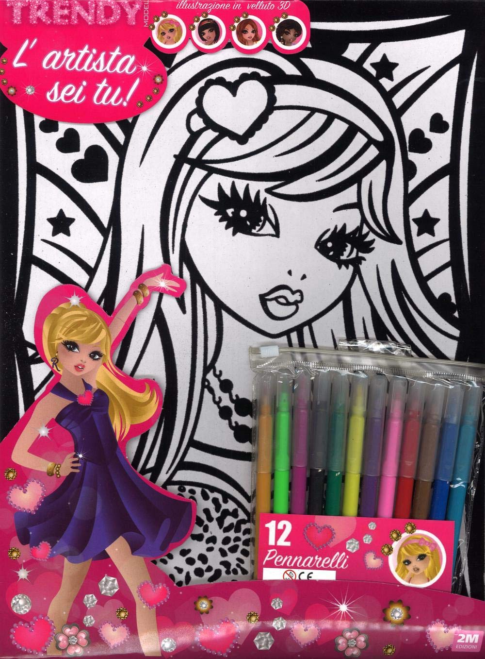 L'artista sei tu! Trendy model. Ediz. illustrata. Con gadget Tiptoi & Games