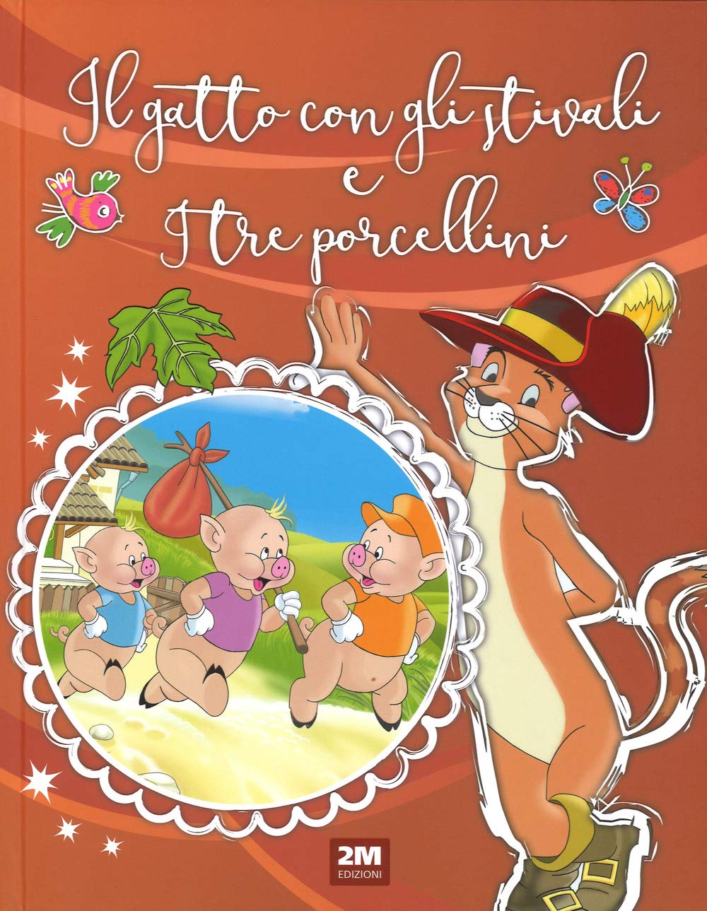 Il gatto con gli stivali-I tre porcellini book