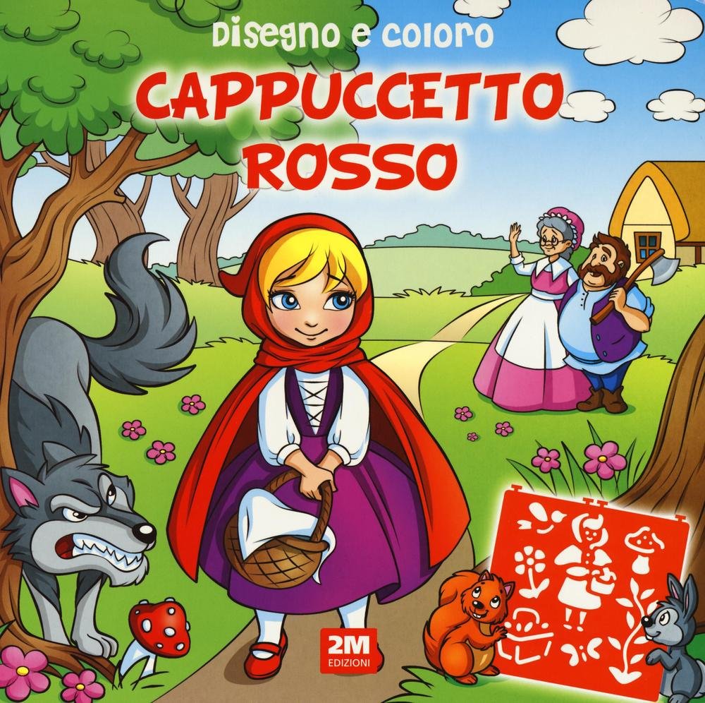 Disegno e coloro Cappuccetto Tiptoi & Games