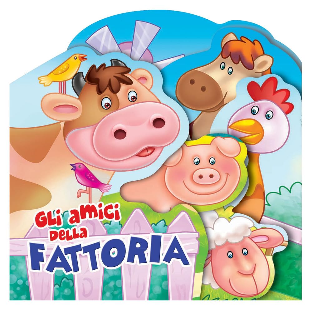 Gli amici della fattoria. Libro sagomato in EVA. Ediz. a colori book