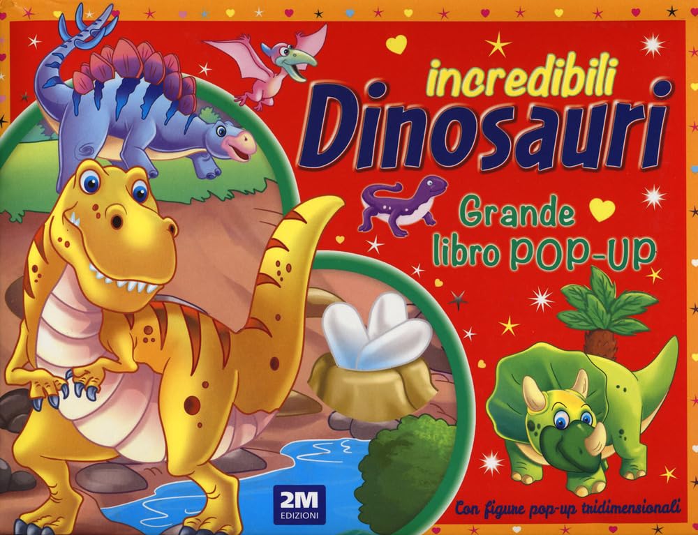 Incredibili dinosauri. Grande libro pop-up. Ediz. a colori book