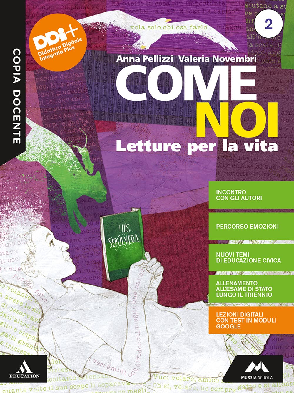 Come noi. Letteratura. Per la Scuola media. Con e-book. Con espansione online (Vol. 2) Professional & Reference Books