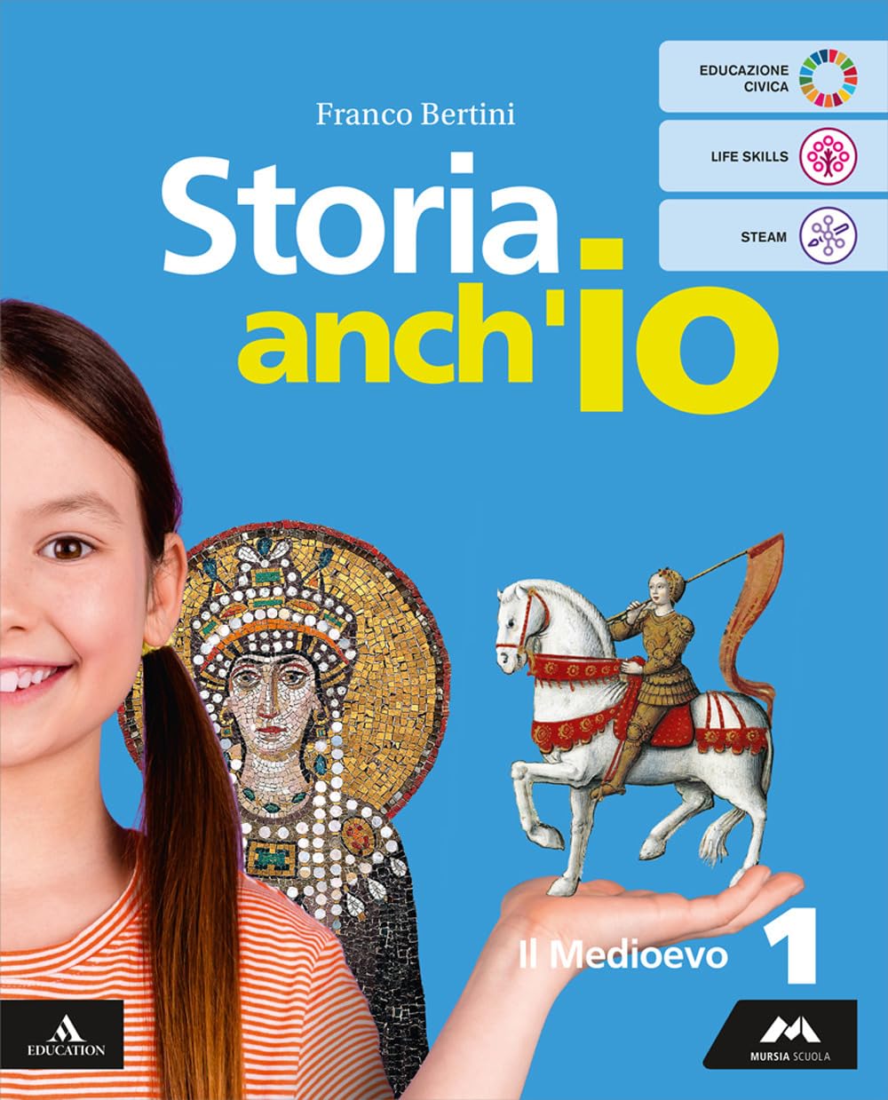 Storia anch'io. Con Temi di educazione civica. Per la Scuola media. Con e-book. Con espansione online. Il Medioevo (Vol. 1) book