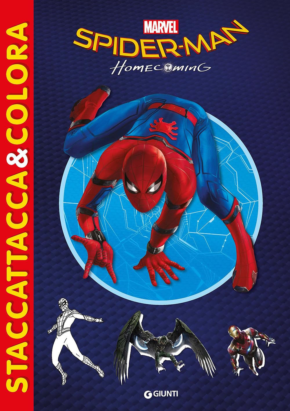 Spider-Man homecoming. Staccattacca & colora. Con adesivi book