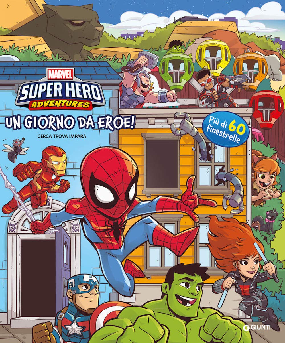 Un giorno da eroe. Finestrelle Marvel. Ediz. a colori book