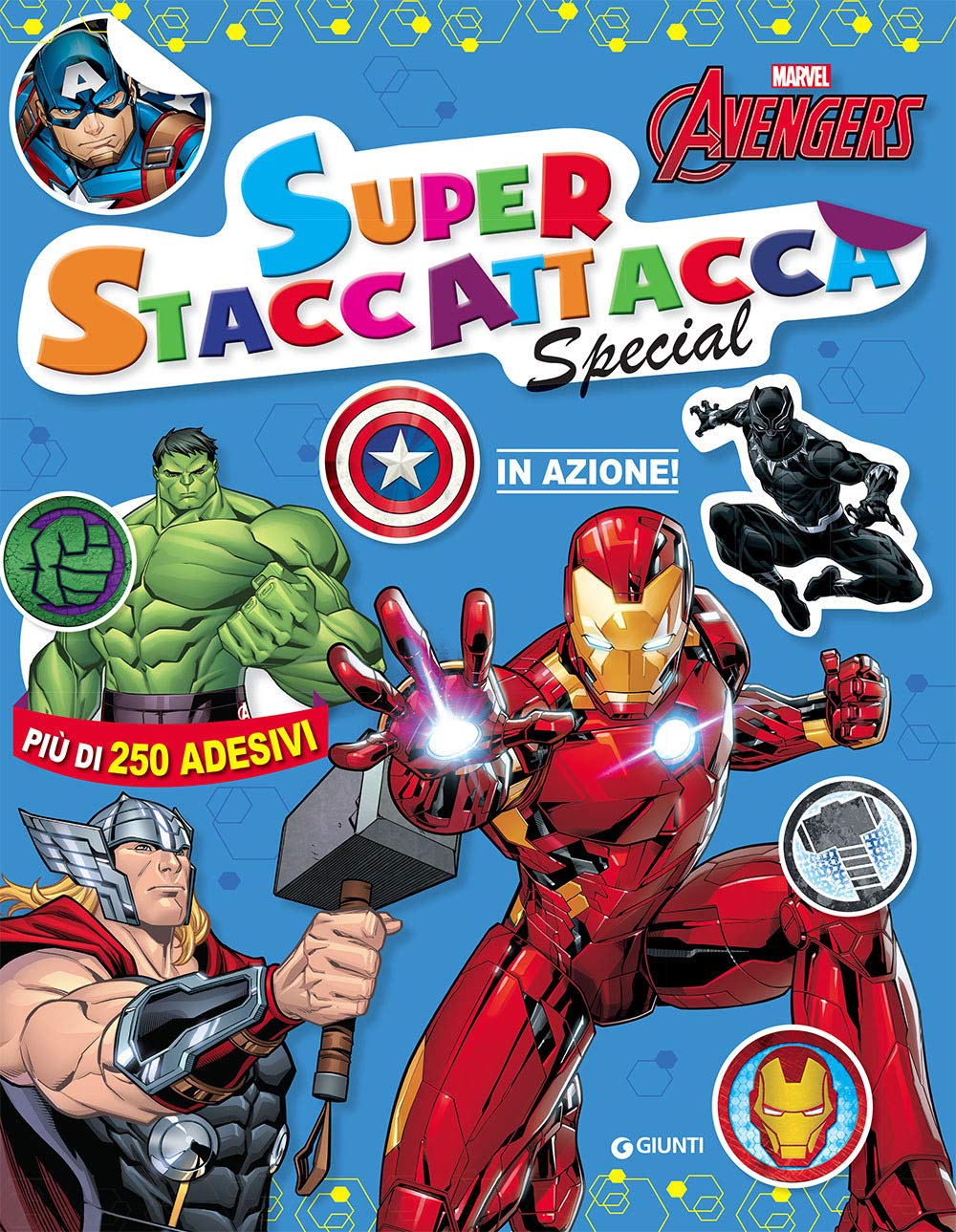 Marvel Avengers. In azione! Superstaccattacca special. Con adesivi. Ediz. a colori Tiptoi & Games