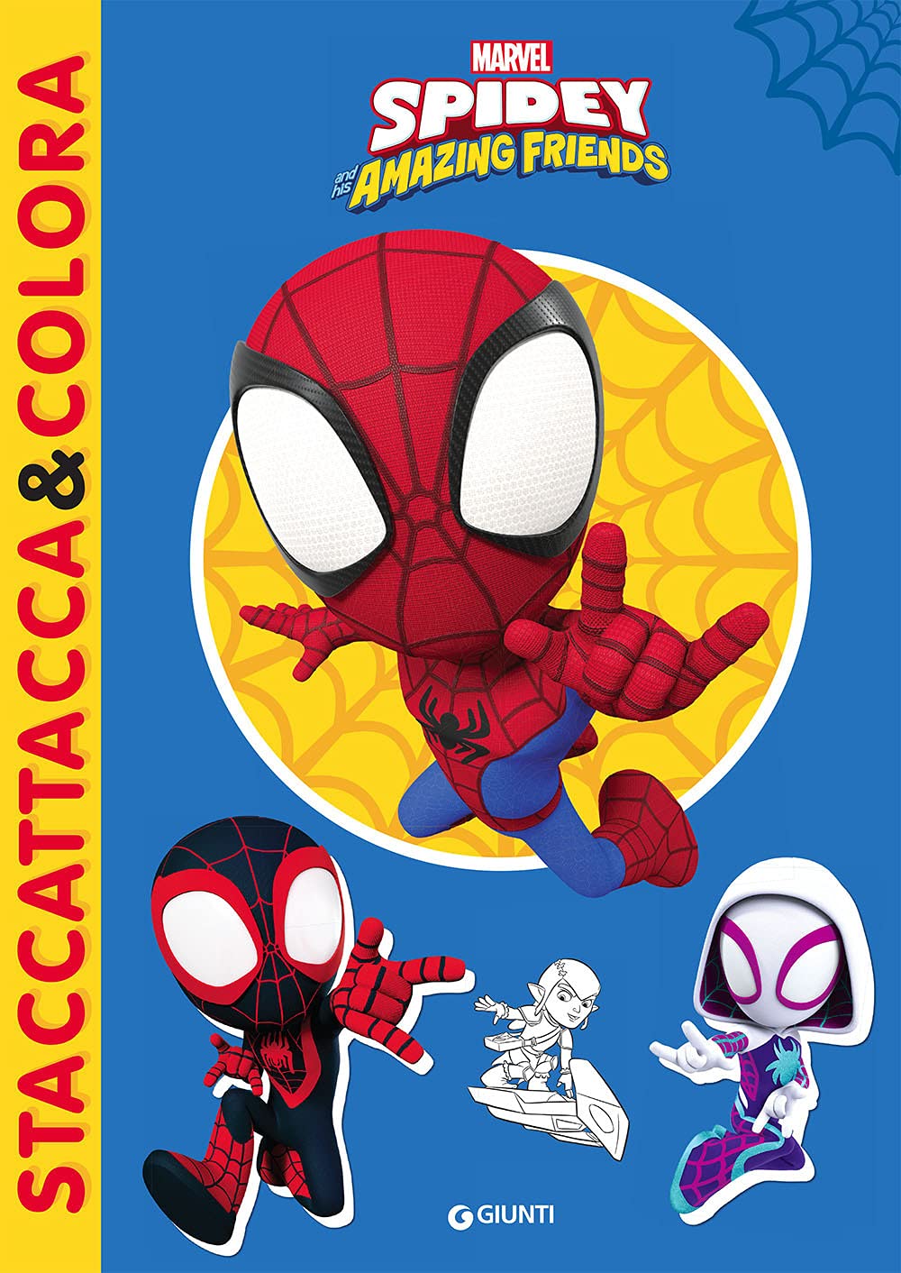 Spidey. Staccattacca & colora. Con adesivi. Ediz. illustrata book
