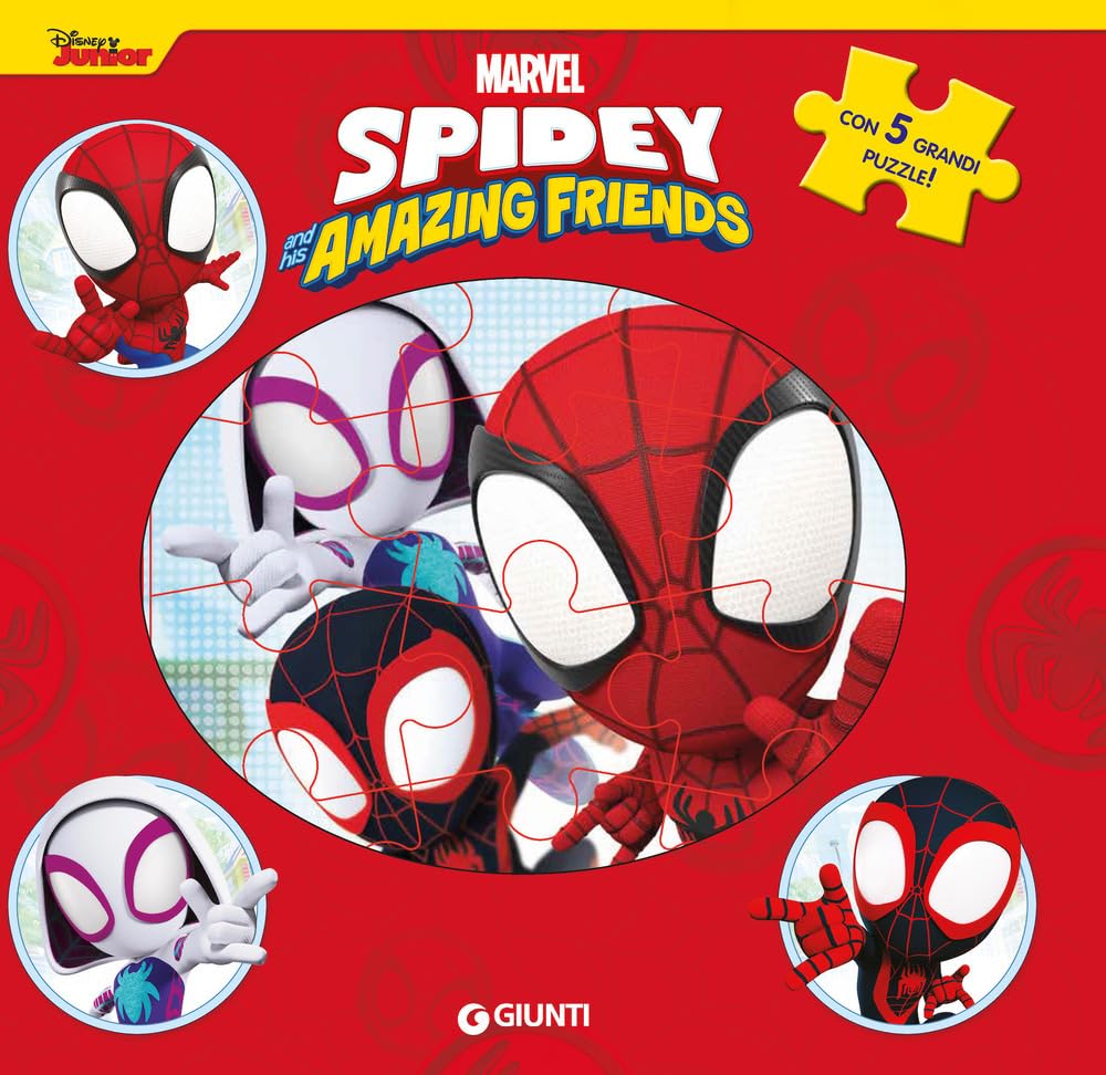 Spidey e i suoi fantastici amici. Libro maxi puzzle Tiptoi & Games
