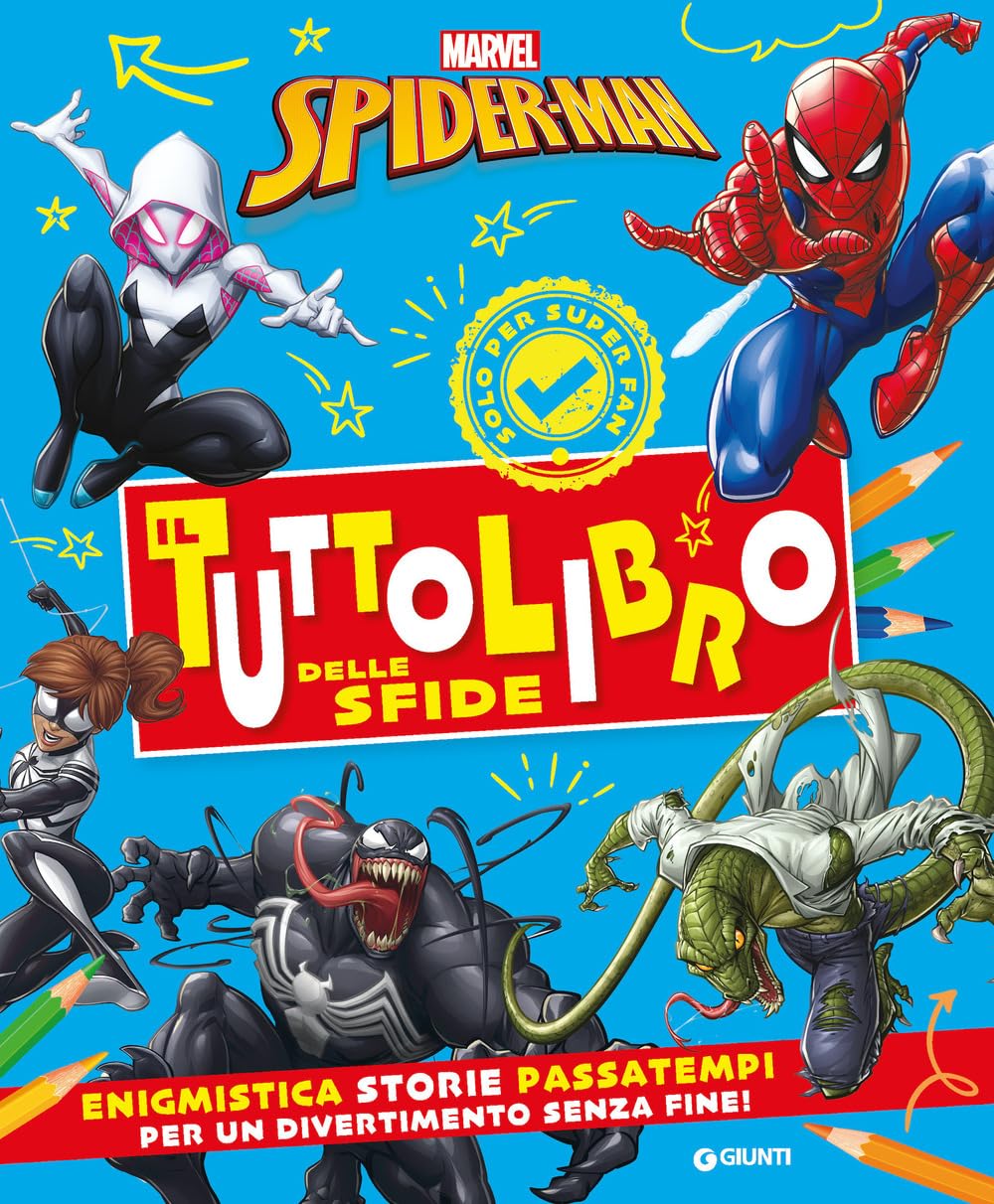 Spiderman. Il tuttolibro delle sfide. Ediz. a colori book