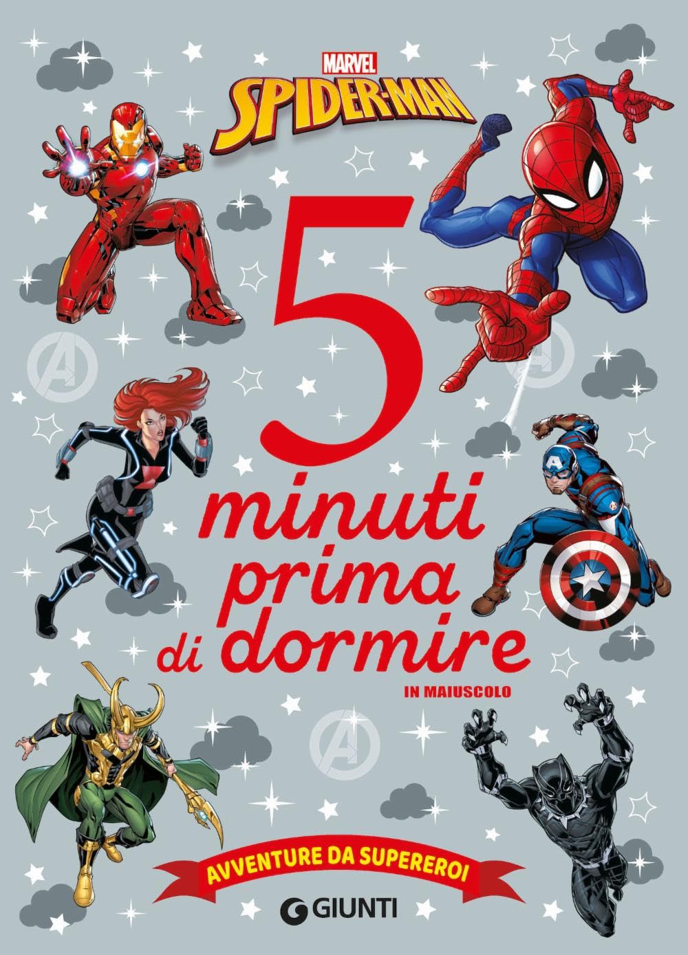 Avventure da supereroi Spider-Man. 5 minuti prima di dormire. In maiuscolo. Ediz. a colori book