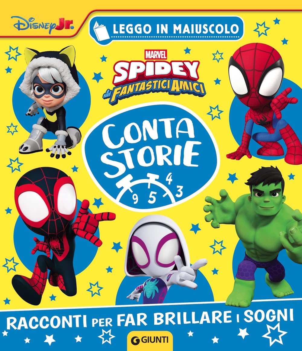 Spidey Contastorie. Racconti per far brillare i sogni. Leggo in maiuscolo book