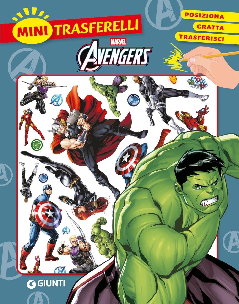 Avengers. Mini trasferelli. Ediz. a colori book