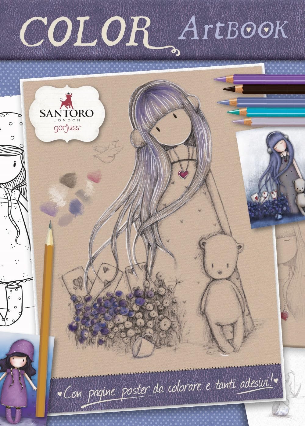 Art color book. Gorjuss. Con adesivi Non-fiction