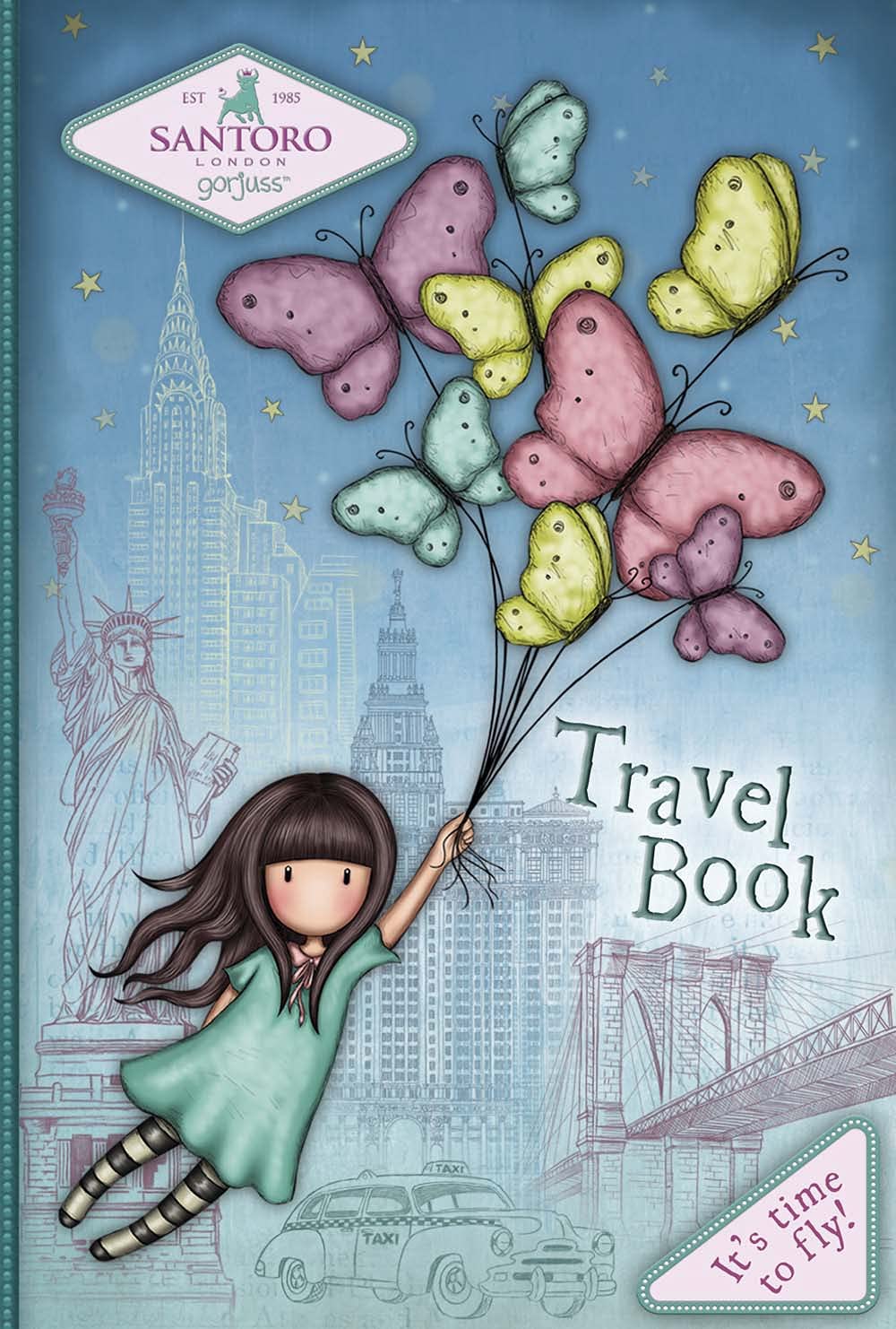 It's time to fly. Travel book. Gorjuss book