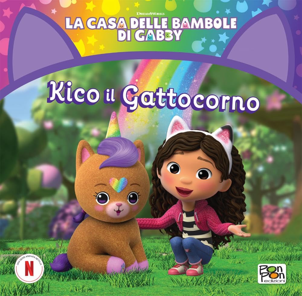 Kiko il gattocorno. La casa delle bambole di Gabby Children's books