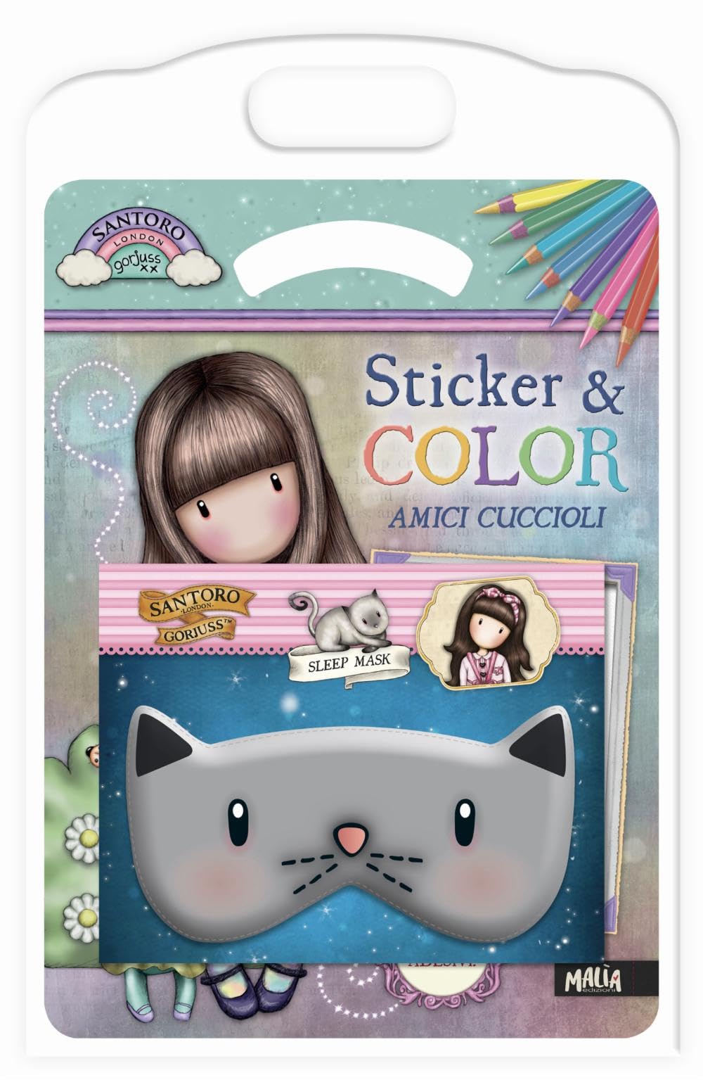 Amici cuccioli. Gorjuss. Ediz. a colori. Con sleep mask gatto Tiptoi & Games