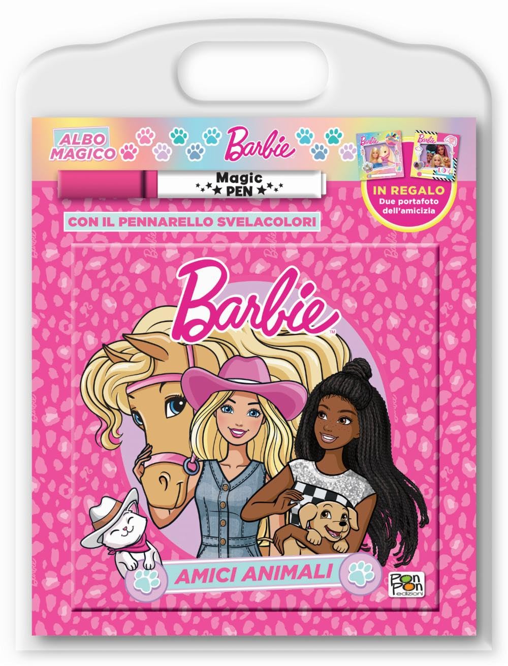 Barbie. Amici animali. Albo magico. Con pennarello svelacolori Living & Furnishing